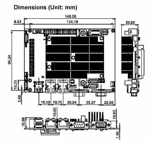 Wafer-CV-D25502/N26002 dimensions